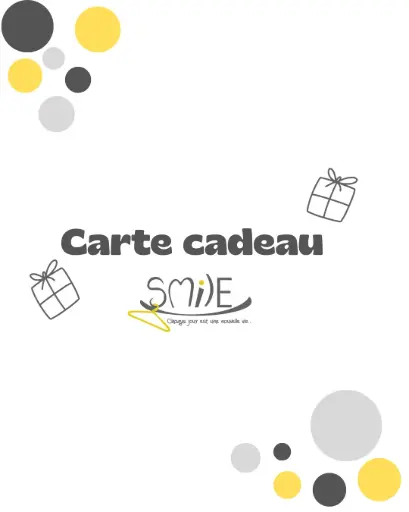 Carte-cadeau Smile 25€
