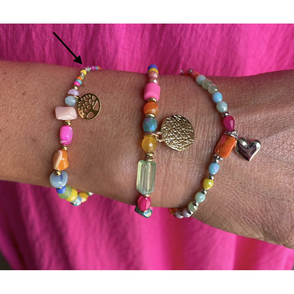 Bracelet pierre arbre de vie n°113