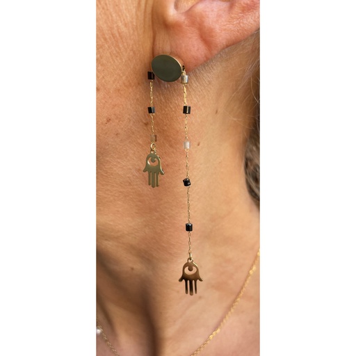 Boucles d'oreilles Mains pendantes n°105