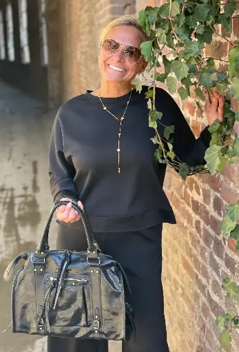 Sac GAGA brillant boucles grand