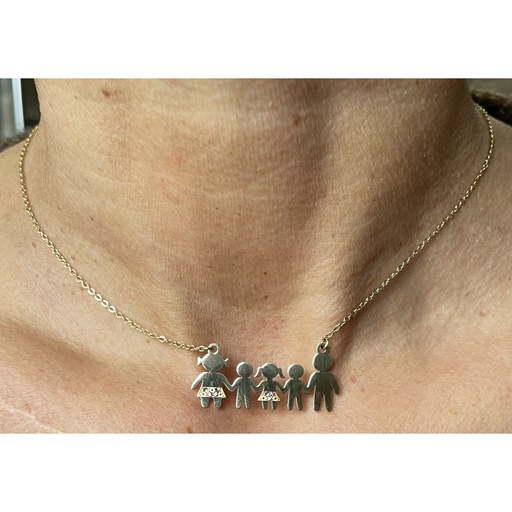 Collier fin family (XL0181)