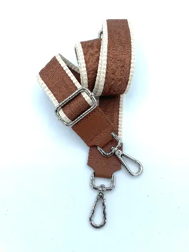 Lanière Étroite Fashion Attaches Argentées