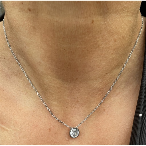 Collier fin Diams XL0368