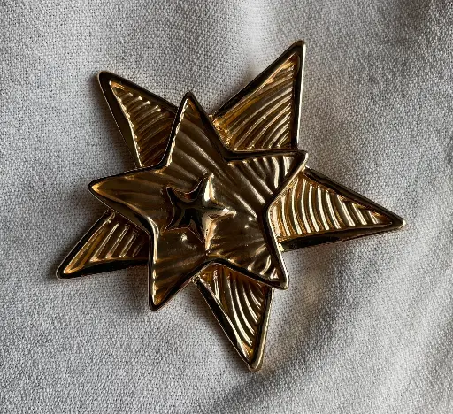 Broche aimant Trio étoiles