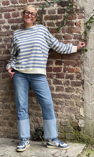 Jeans bords Envers