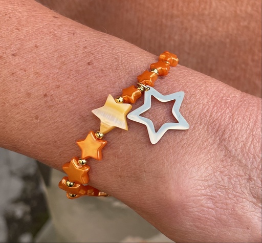 Bracelet étoile grosse pendante n°154