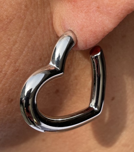 Boucles d'oreilles Coeur Epais n°158
