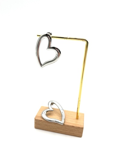 Boucles d'oreilles Coeur Asy n°163