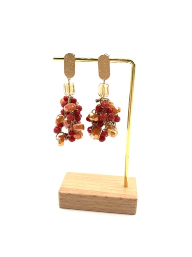 Boucles d'oreilles grappe n°165