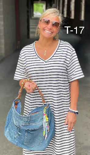 Sac jeans carré