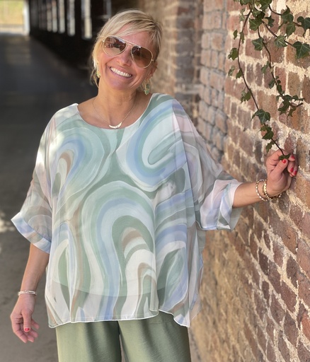 Blouse voile Ouragan