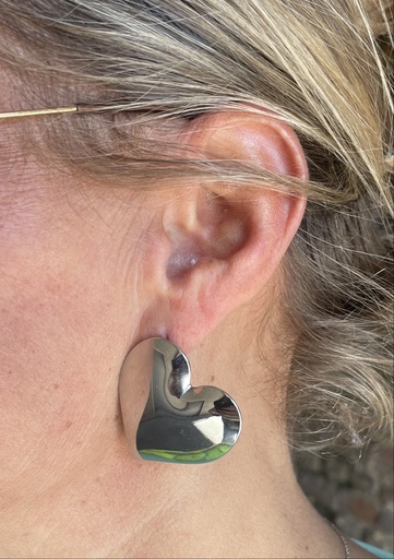 Boucles d'oreilles Coeur Gonflé n°168