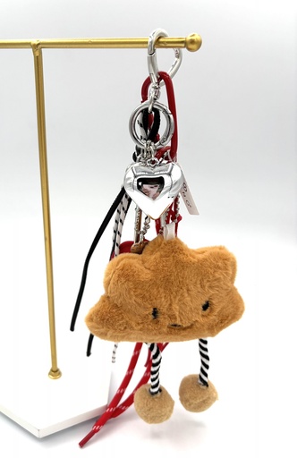 Porte clefs Nuage peluche
