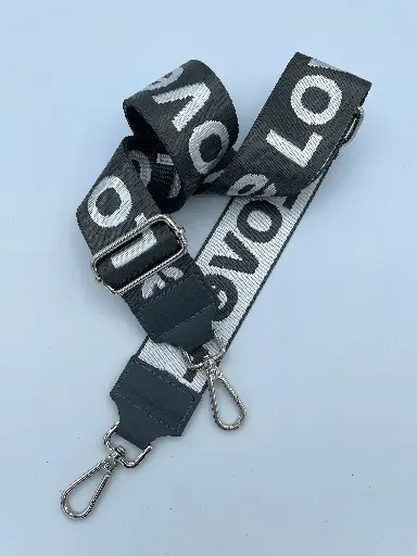 Lanière Love Attaches Argentées