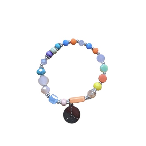 Bracelet medaille Peace 11