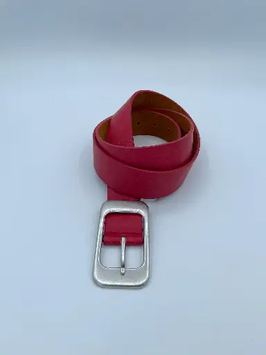 Ceinture boucle rectangle metal