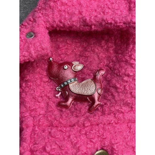 Broche aimant chien