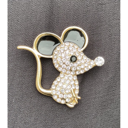 Broche aimant souris
