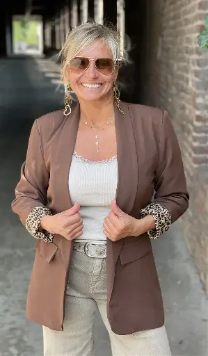 Blazer classique doublure Leo SM