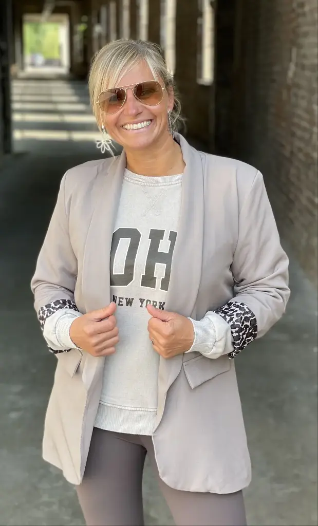 Blazer classique doublure Léo L/XL