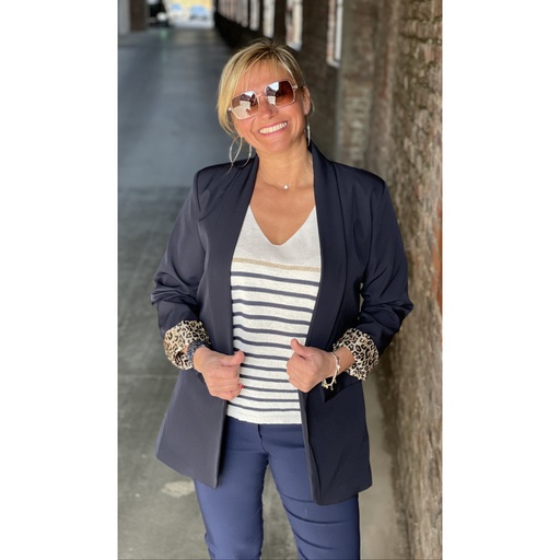 Blazer classique doublure Leo LXL