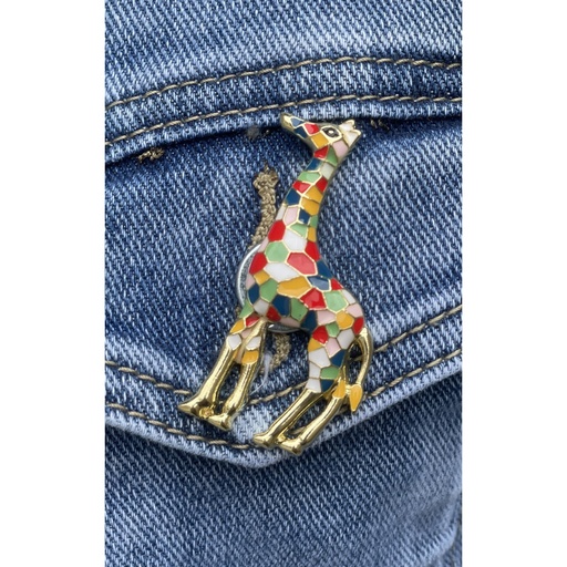Broche aimant Girafe